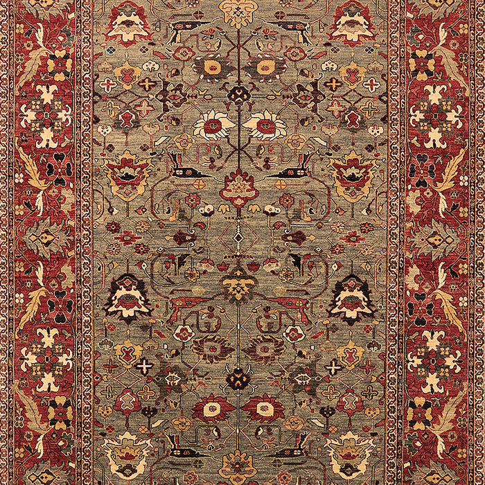 Oriental Brown Industrial Rug, urb2380brn