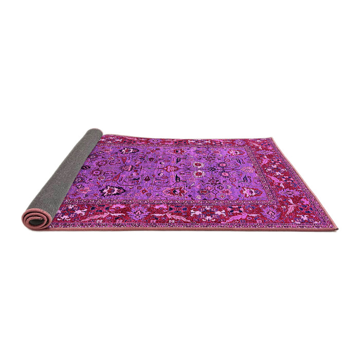 Sideview of Oriental Pink Industrial Rug, urb2380pnk