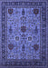 Oriental Blue Industrial Rug, urb2381blu