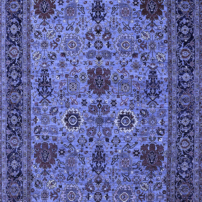 Oriental Blue Industrial Rug, urb2381blu