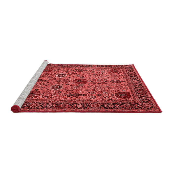 Industrial Red Washable Rugs