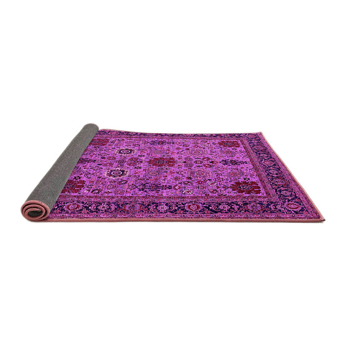Sideview of Oriental Pink Industrial Rug, urb2381pnk