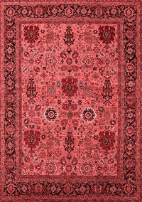 Oriental Red Industrial Rug, urb2381red