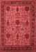 Oriental Red Industrial Area Rugs