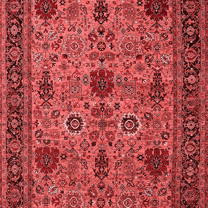 Oriental Red Industrial Area Rugs