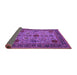 Sideview of Oriental Purple Industrial Rug, urb2381pur