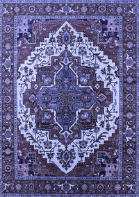 Oriental Blue Industrial Rug, urb2382blu