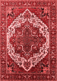 Oriental Red Industrial Rug, urb2382red