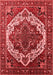 Oriental Red Industrial Area Rugs