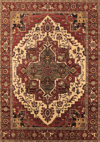 Oriental Brown Industrial Rug, urb2382brn