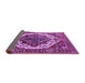 Sideview of Oriental Purple Industrial Rug, urb2382pur