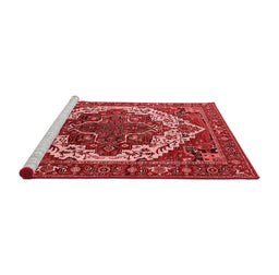 Industrial Red Washable Rugs