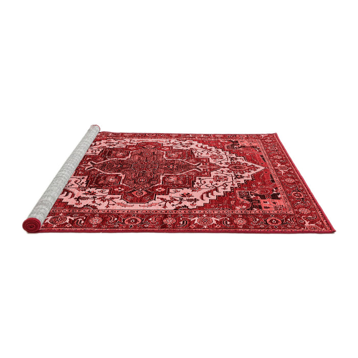 Industrial Red Washable Rugs