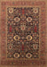 Oriental Brown Industrial Rug, urb2383brn