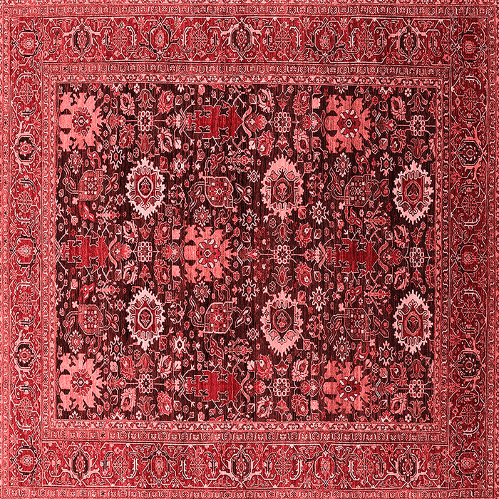 Oriental Red Industrial Rug, urb2383red