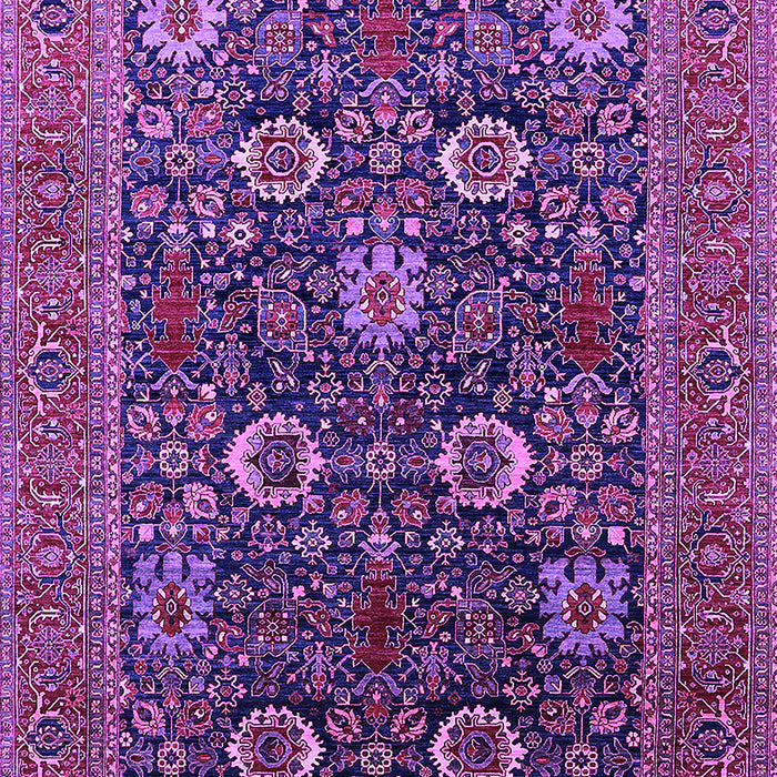 Oriental Purple Industrial Rug, urb2383pur
