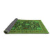 Sideview of Oriental Green Industrial Rug, urb2383grn