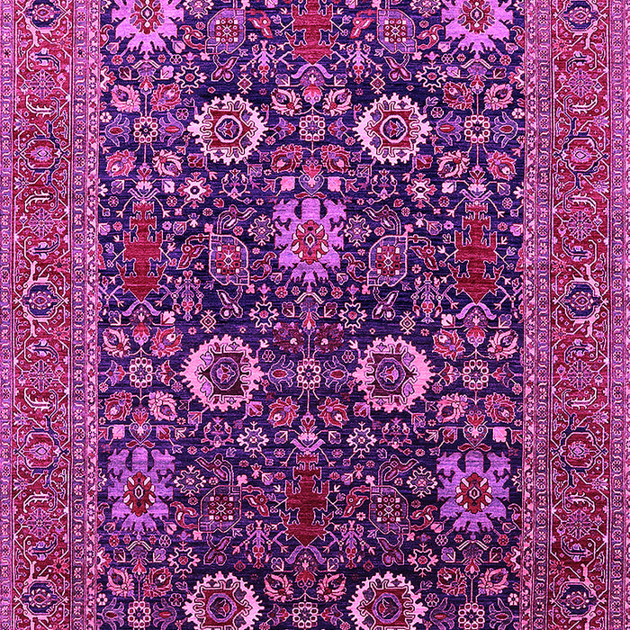 Oriental Pink Industrial Rug, urb2383pnk