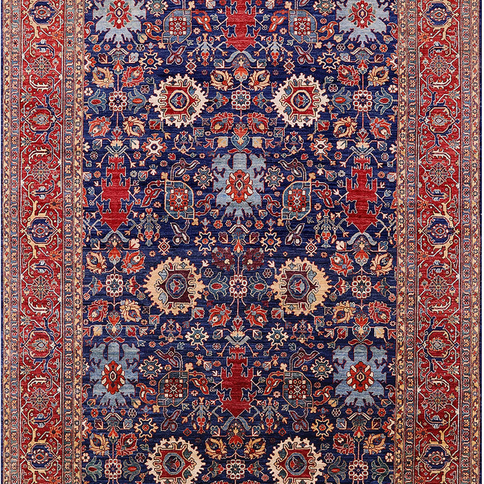 Mid-Century Modern Pink Oriental Rug, urb2383