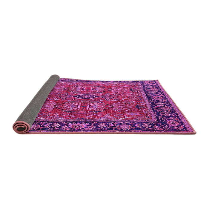 Sideview of Oriental Pink Industrial Rug, urb2384pnk