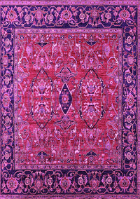 Oriental Pink Industrial Rug, urb2384pnk