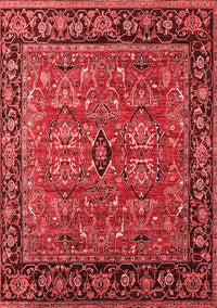 Oriental Red Industrial Rug, urb2384red