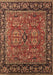 Oriental Brown Industrial Rug, urb2384brn