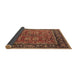 Sideview of Oriental Brown Industrial Rug, urb2384brn