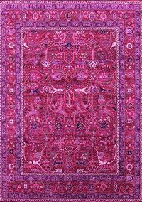 Oriental Pink Industrial Rug, urb2385pnk