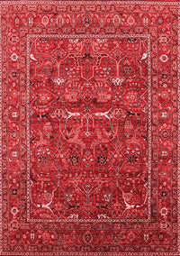 Oriental Red Industrial Rug, urb2385red