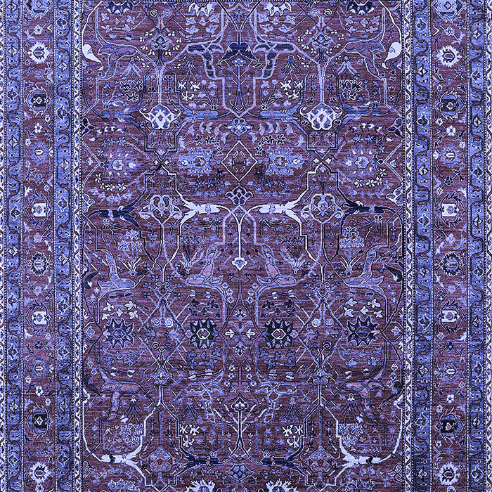 Oriental Blue Industrial Rug, urb2385blu