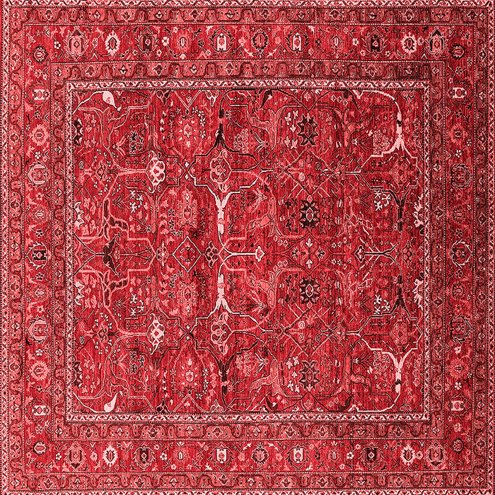 Oriental Red Industrial Rug, urb2385red