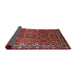 Sideview of Mid-Century Modern Light Copper Gold Oriental Rug, urb2386