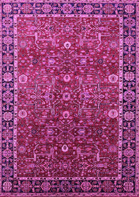 Oriental Pink Industrial Rug, urb2386pnk