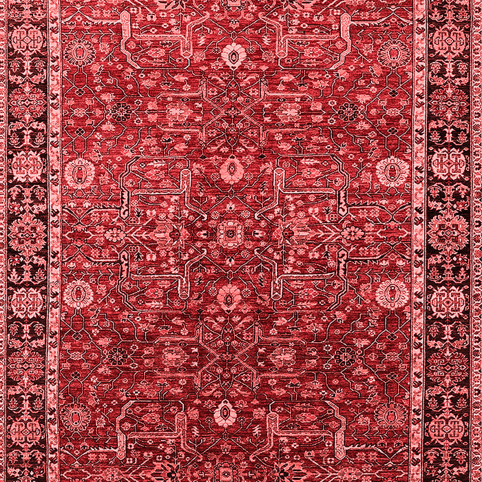 Oriental Red Industrial Area Rugs