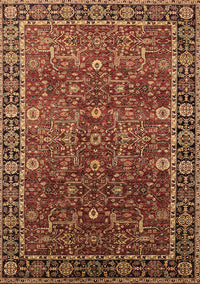 Oriental Brown Industrial Rug, urb2386brn