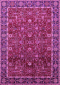 Oriental Pink Industrial Rug, urb2387pnk