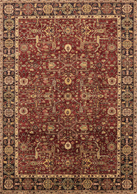 Oriental Brown Industrial Rug, urb2387brn