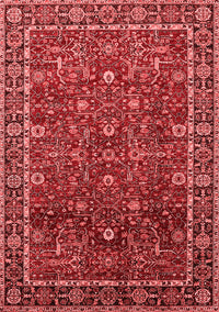 Oriental Red Industrial Rug, urb2387red