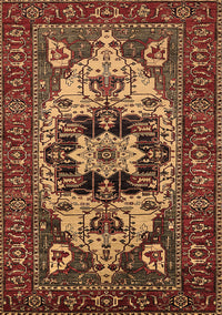 Oriental Brown Industrial Rug, urb2388brn