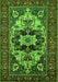 Oriental Green Industrial Rug, urb2388grn