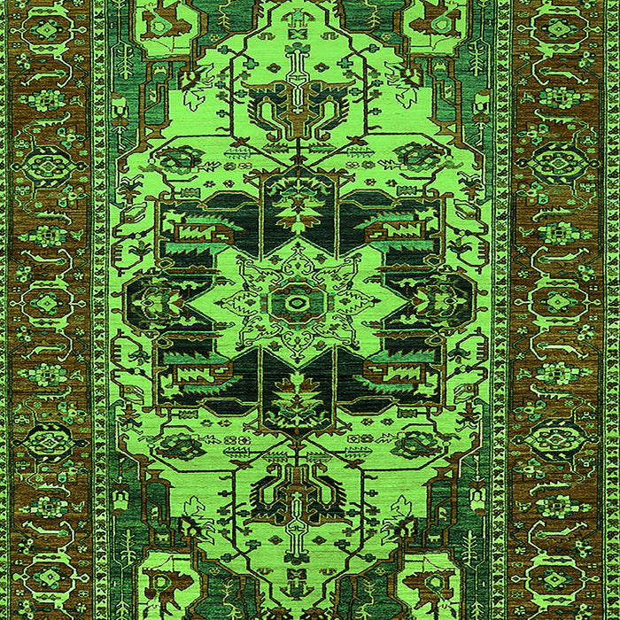 Oriental Green Industrial Rug, urb2388grn