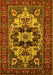 Oriental Yellow Industrial Rug, urb2388yw