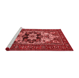 Industrial Red Washable Rugs