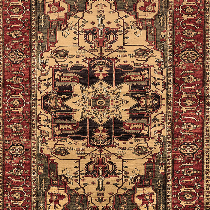 Machine Washable Oriental Brown Industrial Rug, wshurb2388brn