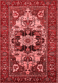 Oriental Red Industrial Rug, urb2388red