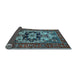 Sideview of Oriental Light Blue Industrial Rug, urb2388lblu