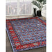 Machine Washable Industrial Modern Light Purple Blue Rug in a Family Room, wshurb2389