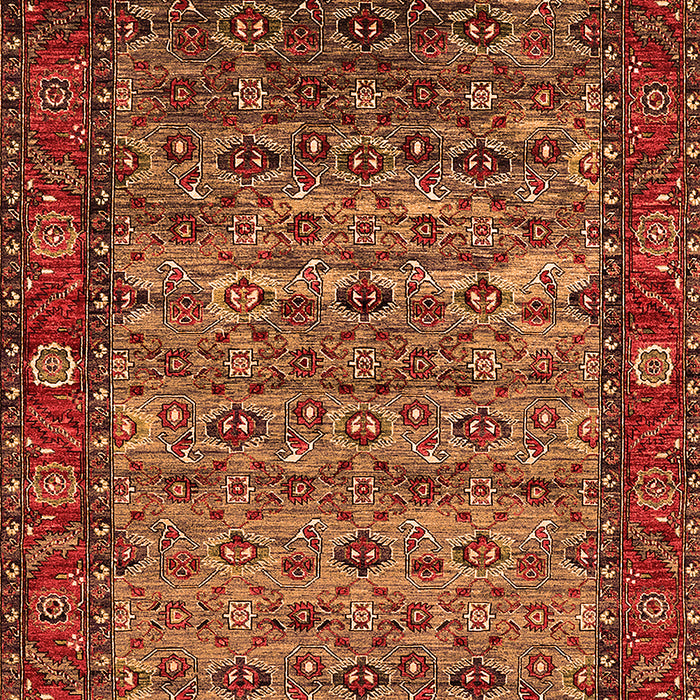 Oriental Orange Industrial Rug, urb2389org