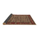 Sideview of Oriental Brown Industrial Rug, urb2389brn